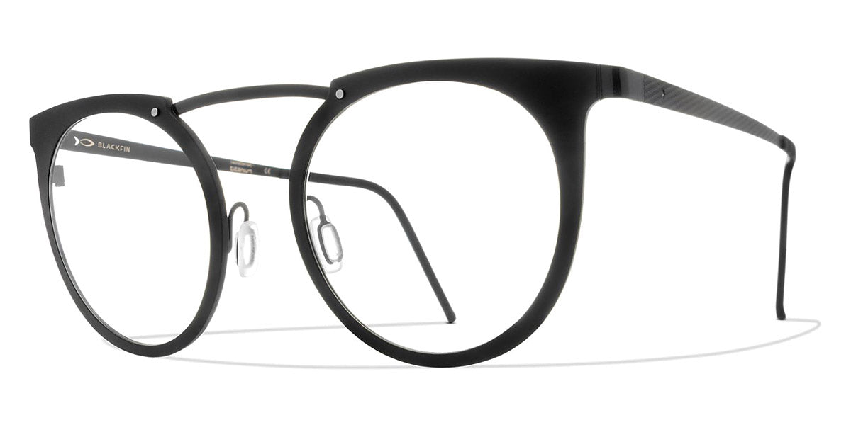 Blackfin® SILVERDALE BLF SILVERDALE 845 50 - Black/Glossy Black Eyeglasses