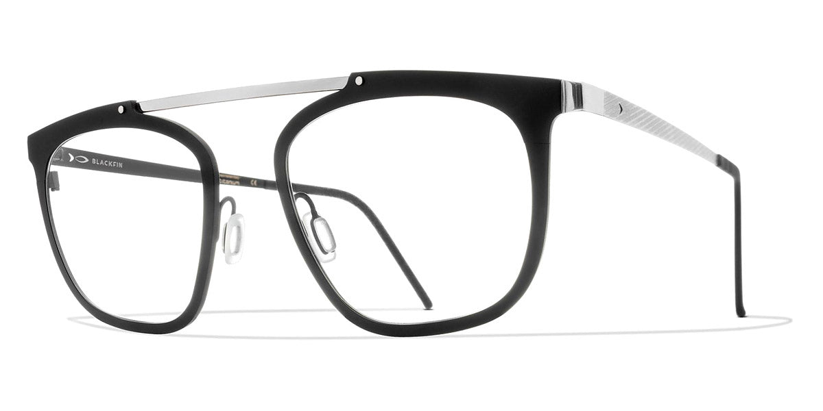 Blackfin® SILVERTON BLF SILVERTON 884 52 - Black/Silver Eyeglasses