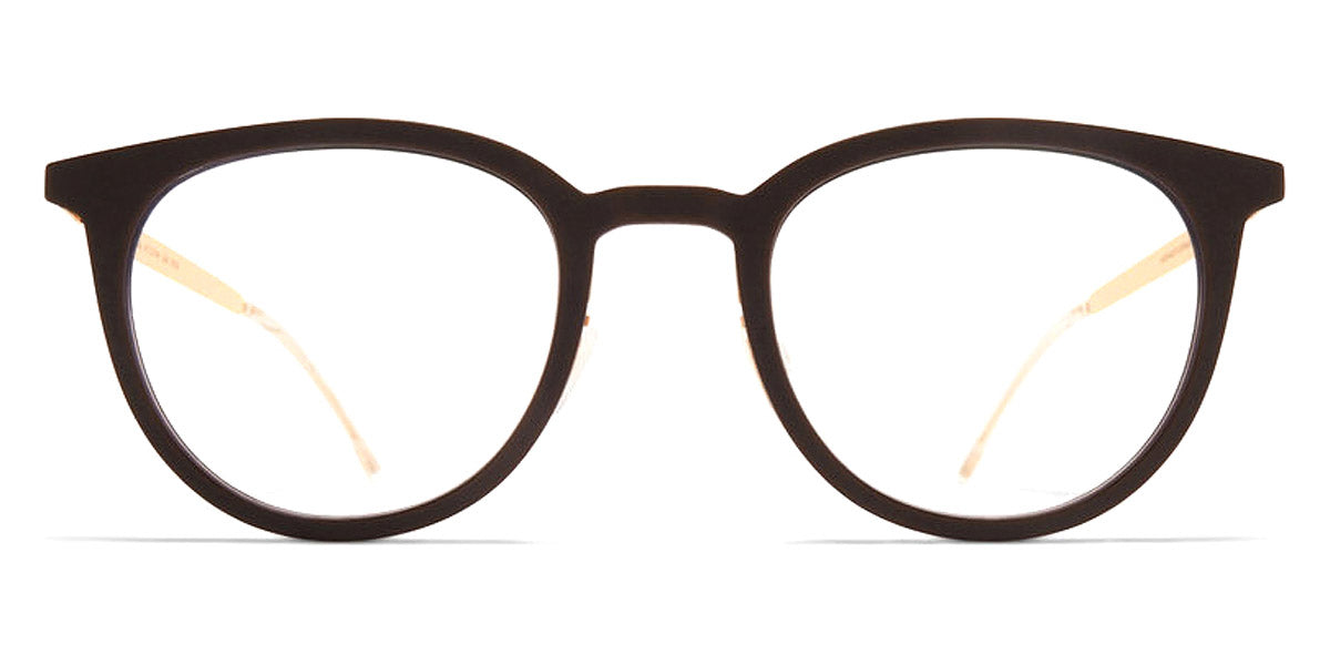 Mykita® SINDAL MYK SINDAL Ebony Brown/Champagne Gold 47 - MYK SINDAL Ebony Brown/Champagne Gold Eyeglasses