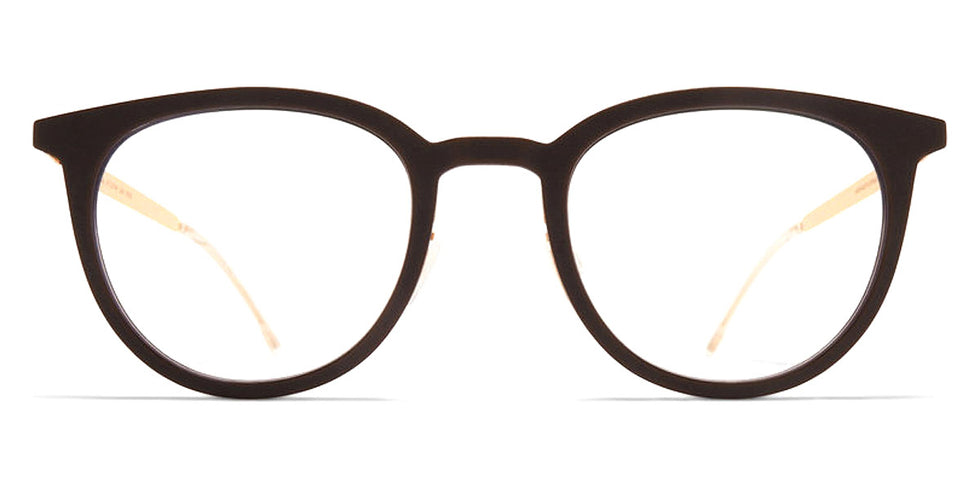 Mykita® SINDAL MYK SINDAL Ebony Brown/Champagne Gold 47 - MYK SINDAL Ebony Brown/Champagne Gold Eyeglasses
