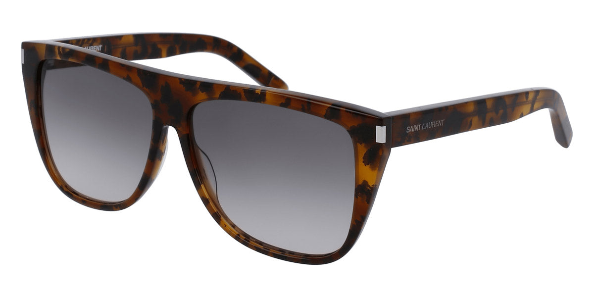 Saint Laurent® 1 SL 1 007 59 - Havana / Gray Gradient Sunglasses