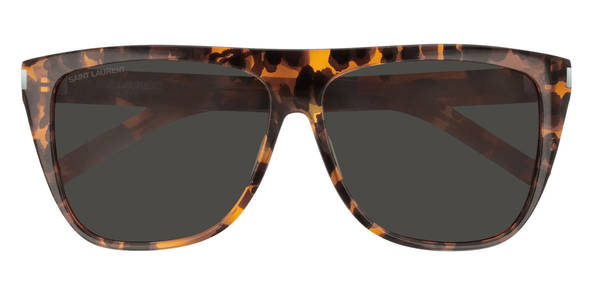 Saint Laurent® 1 SL 1 015 59 - Havana / Gray Sunglasses