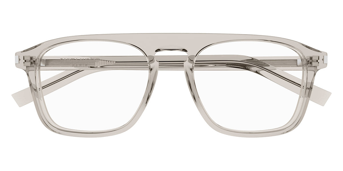 Saint Laurent® 157 SL 157 005 52 - Beige Eyeglasses