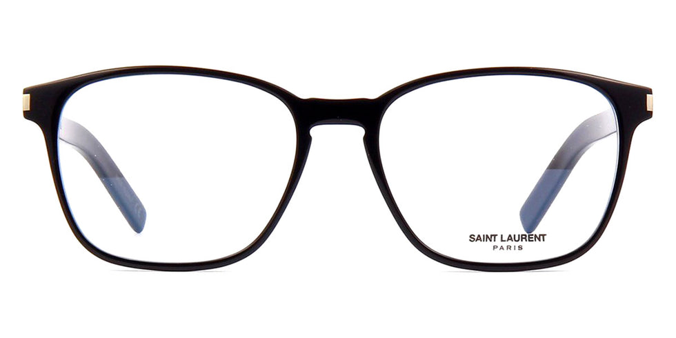 Saint Laurent® 186-B Slim SL 186-B SLIM 001 53 - Black Eyeglasses