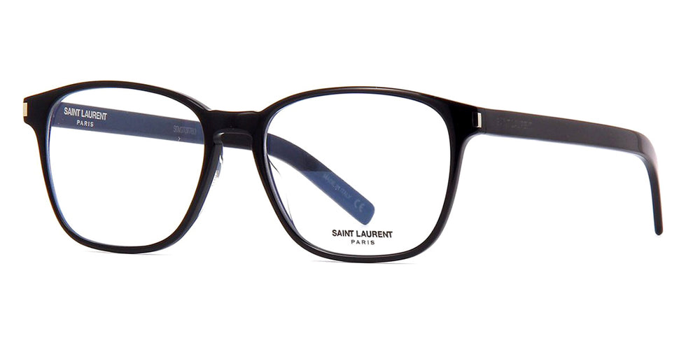 Saint Laurent® 186-B Slim SL 186-B SLIM 001 53 - Black Eyeglasses