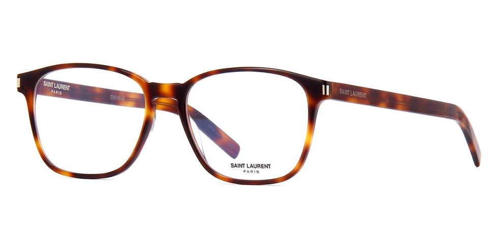Saint Laurent® 186-B Slim SL 186-B SLIM 002 53 - Havana 002 Eyeglasses