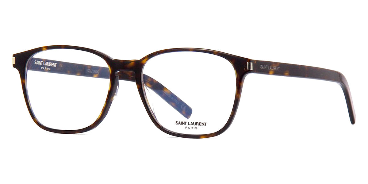 Saint Laurent® 186-B Slim SL 186-B SLIM 005 53 - Havana 005 Eyeglasses