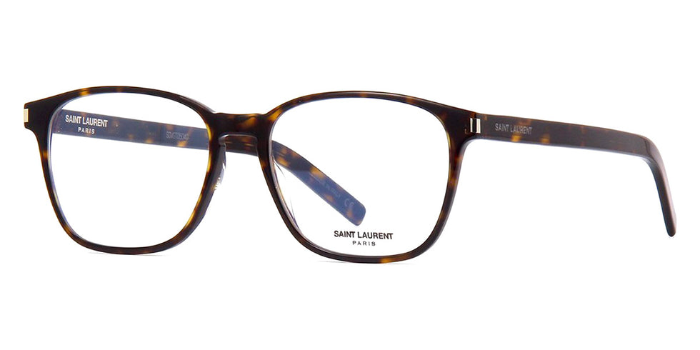 Saint Laurent® 186-B Slim SL 186-B SLIM 005 53 - Havana 005 Eyeglasses