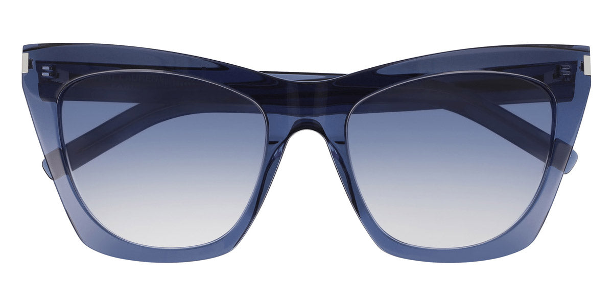 Saint Laurent® 214 KATE SL 214 KATE 002 55 - Blue / Blue Gradient Sunglasses