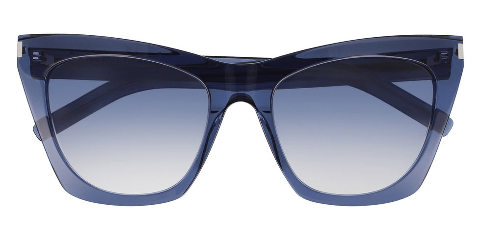 Saint Laurent® 214 KATE SL 214 KATE 002 55 - Blue / Blue Gradient Sunglasses