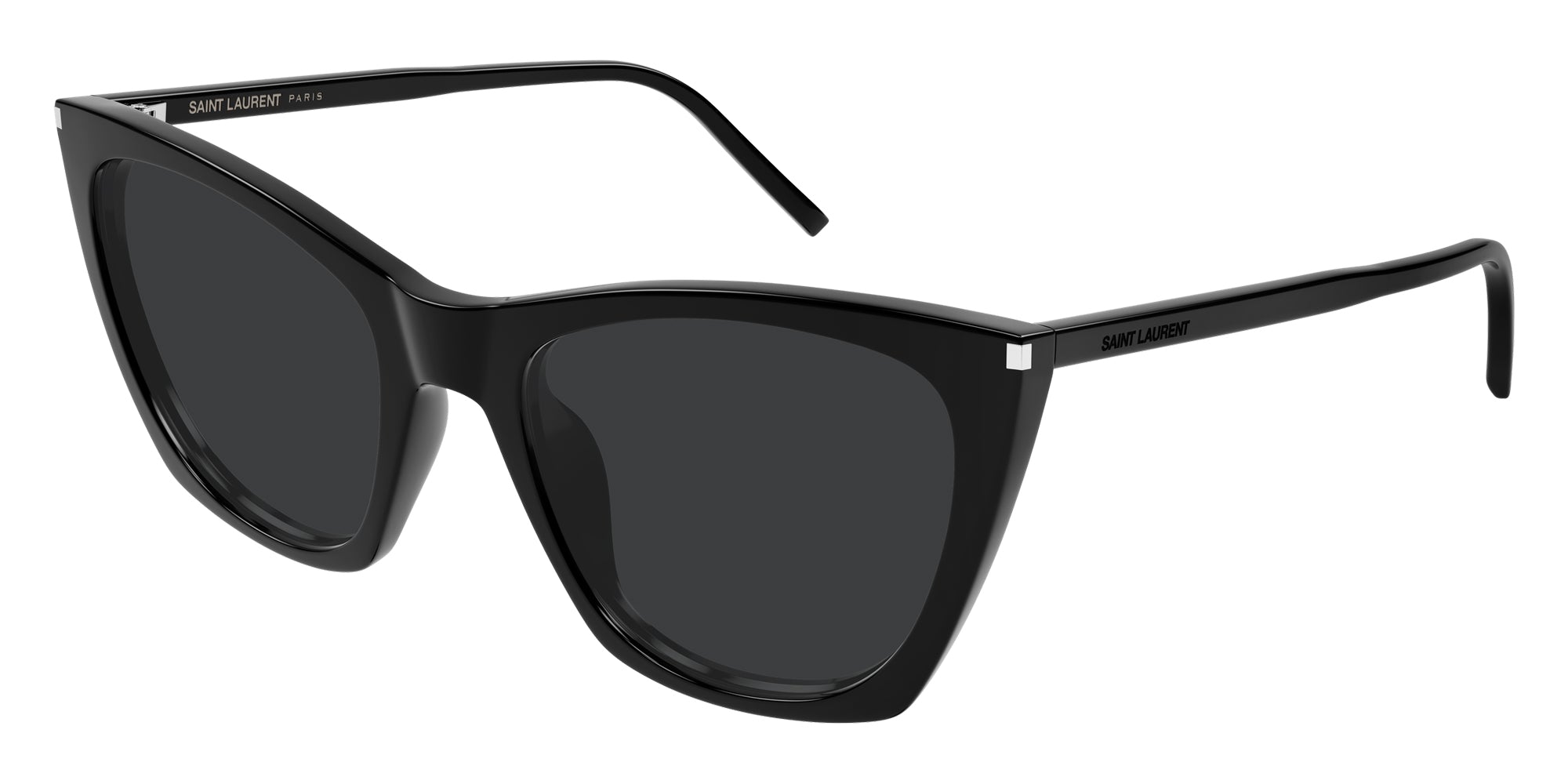Saint Laurent® 214 KATE THIN SL 214 KATE THIN 001 55 - Black / Black Sunglasses