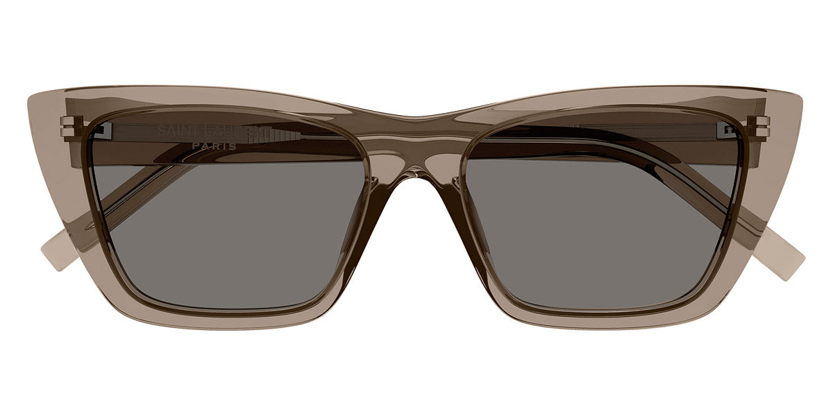 Saint Laurent® 276 MICA SL 276 MICA 045 55 - Brown / Gray Sunglasses