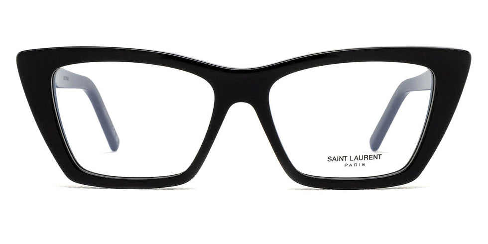 Saint Laurent® 276 MICA OPT SL 276 MICA OPT 003 53 - Black / Transparent AR Eyeglasses