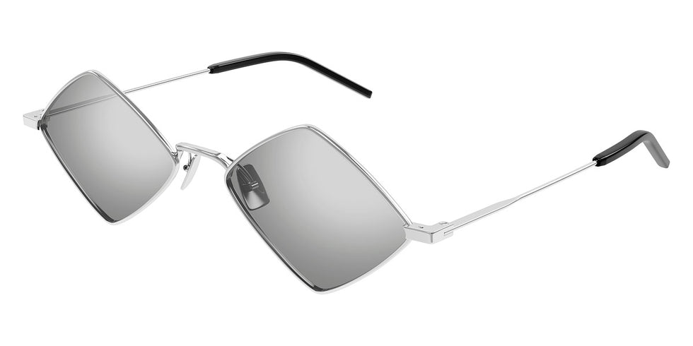 Saint Laurent® 302 LISA SL 302 LISA 010 55 - Silver / Silver Flash Sunglasses