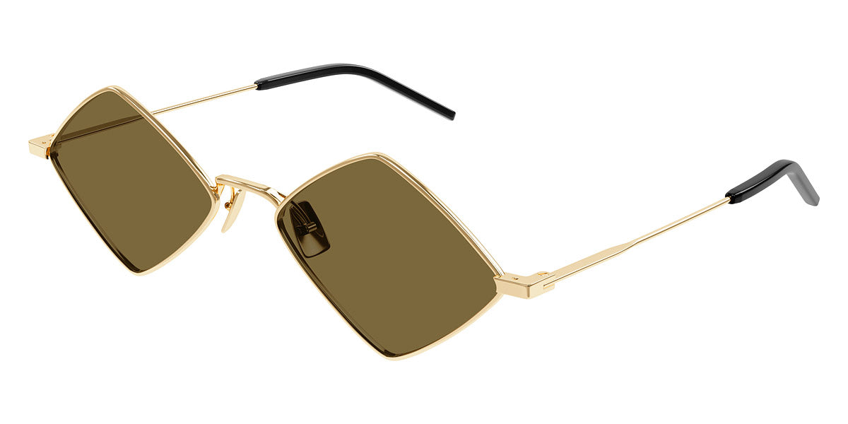 Saint Laurent® 302 LISA SL 302 LISA 011 55 - Gold / Brown Sunglasses