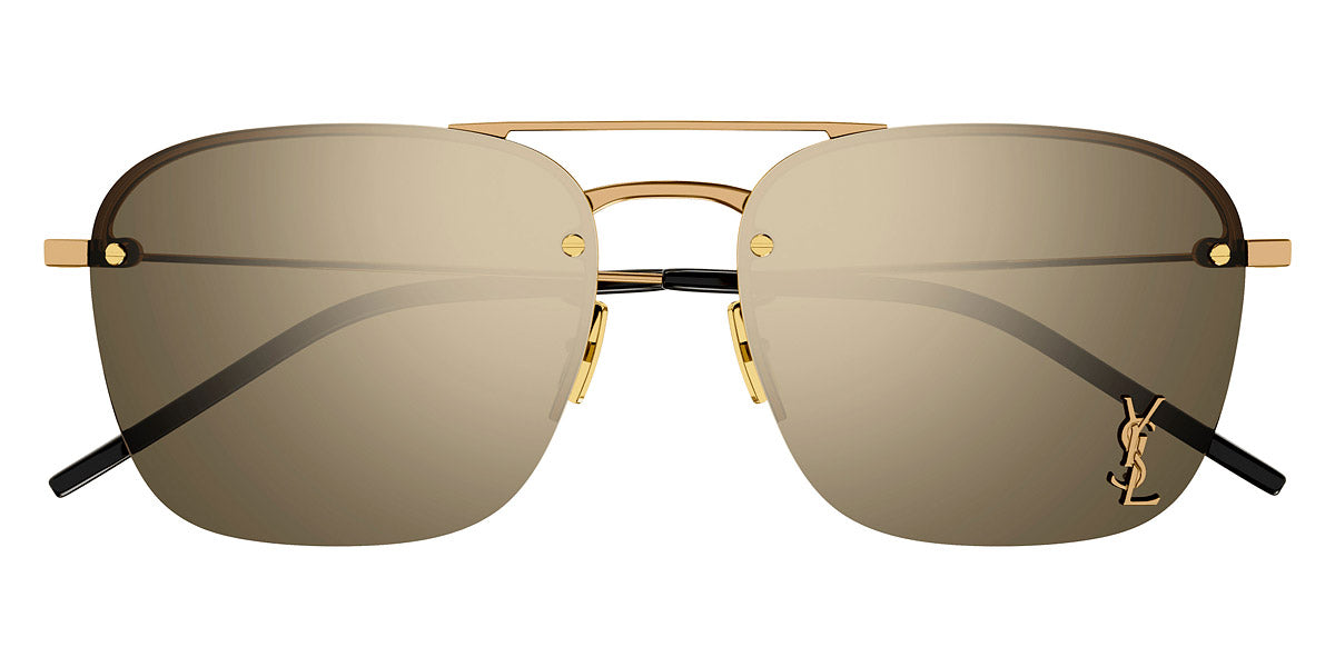 Saint Laurent® 309 M SL 309 M 004 57 - Bronze / Brown Flash Sunglasses