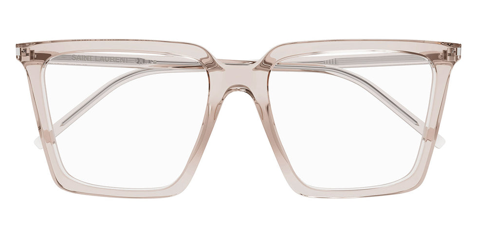 Saint Laurent® 474 OPT SL 474 OPT 003 56 - Nude / Transparent AR Eyeglasses