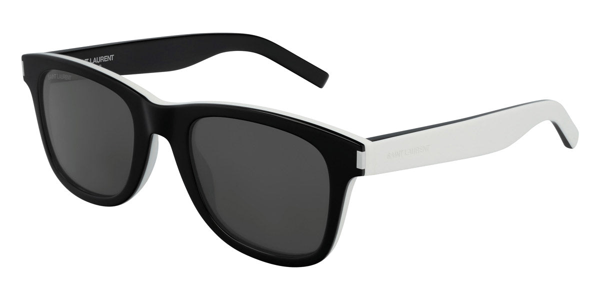 Saint Laurent® 51 SL 51 035 50 - Black/White / Gray Sunglasses