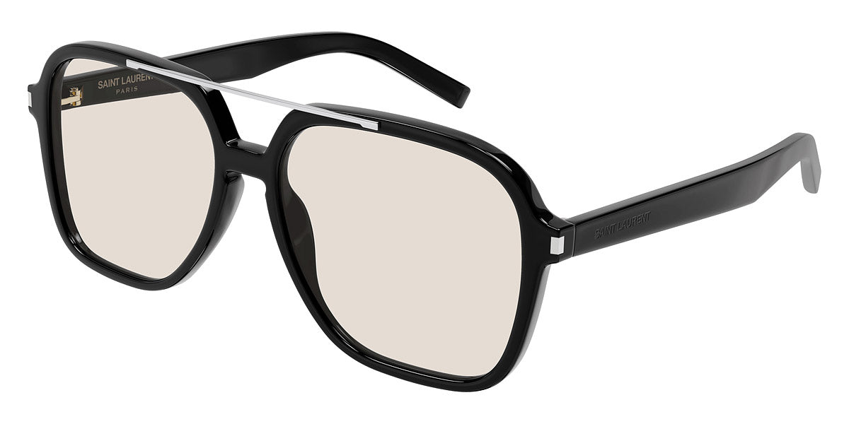 Saint Laurent® 545 SL 545 001 58 - Black / Yellow Sunglasses
