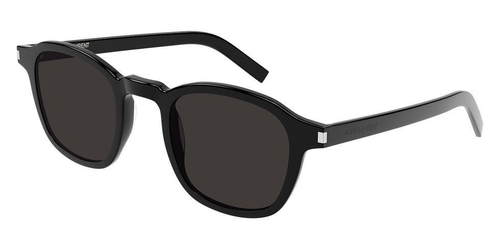 Saint Laurent® 549 SLIM SL 549 SLIM 001 47 - Black / Black Sunglasses
