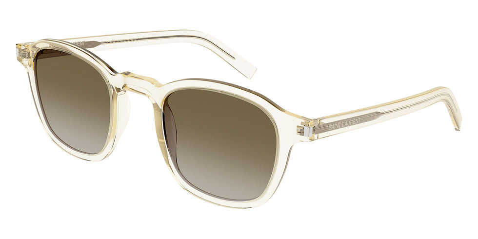 Saint Laurent® 549 SLIM SL 549 SLIM 007 47 - Yellow / Brown Gradient Sunglasses