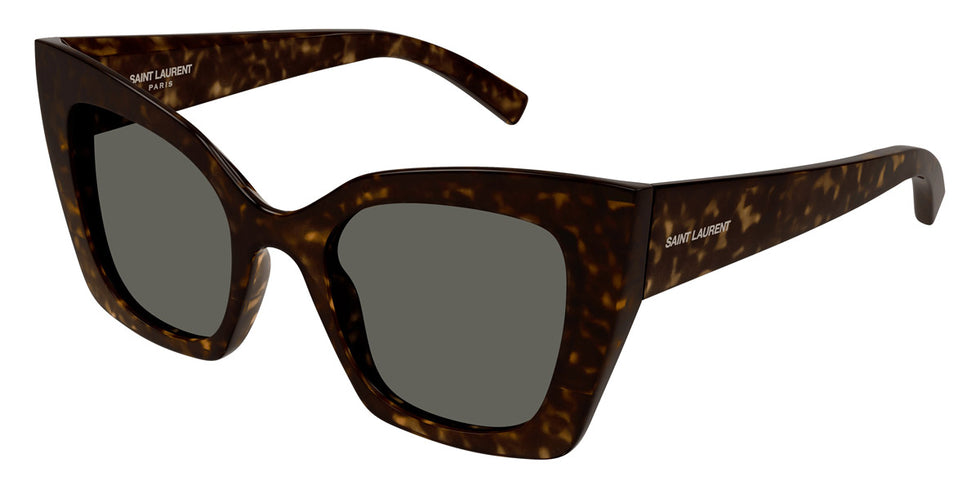 Saint Laurent® 552 SL 552 008 51 - Havana / Gray Sunglasses