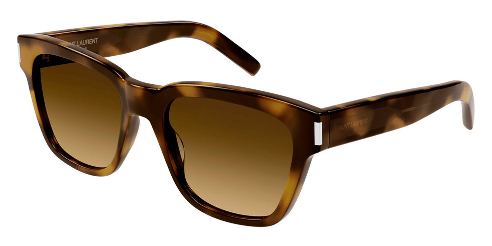 Saint Laurent® 560 SL 560 003 54 - Havana / Brown Gradient Sunglasses