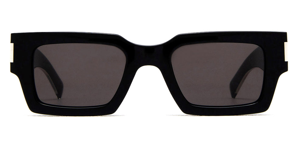 Saint Laurent® 572 SL 572 001 50 - Black/Crystal / Gray Sunglasses