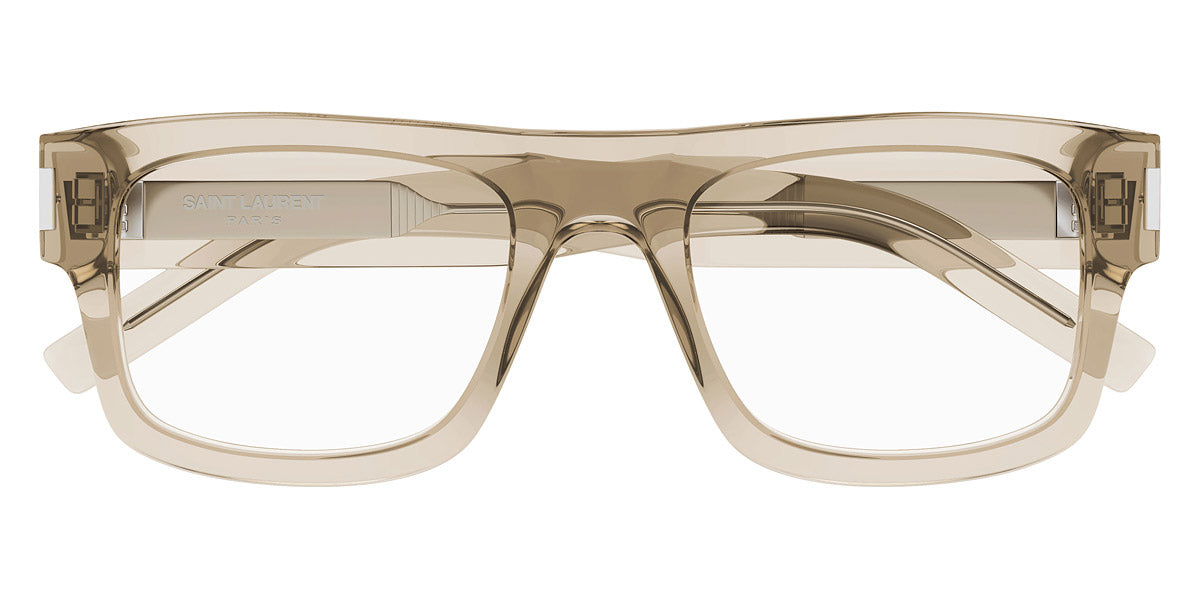 Saint Laurent® 574 SL 574 003 52 - Beige Eyeglasses