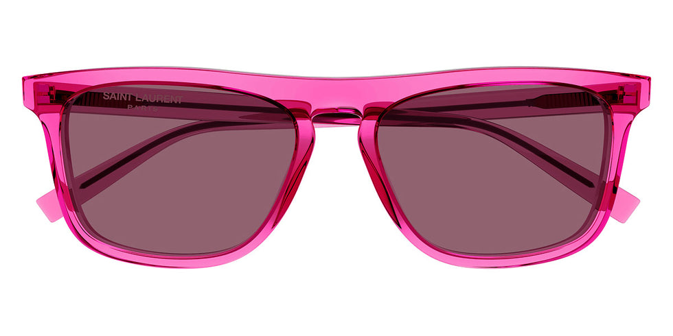 Saint Laurent® 586 SL 586 003 56 - Fuchsia / Violet Sunglasses