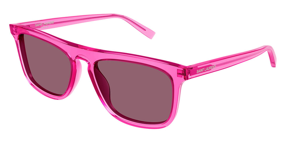 Saint Laurent® 586 SL 586 003 56 - Fuchsia / Violet Sunglasses
