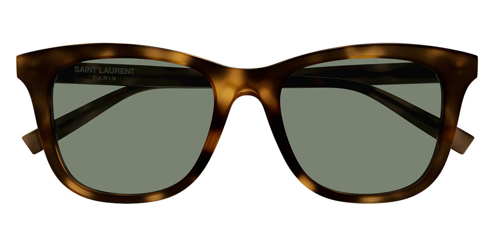 Saint Laurent® 587/K SL 587/K 002 53 - Havana / Green Sunglasses