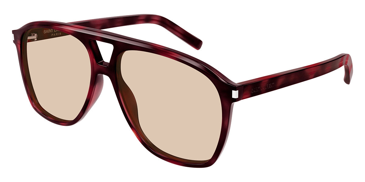 Saint Laurent® 596 DUNE SL 596 DUNE 003 58 - Havana / Brown Sunglasses