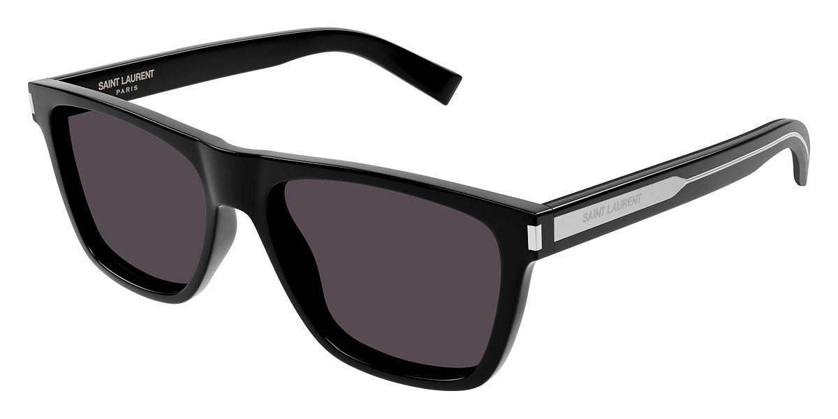 Saint Laurent® 619 SL 619 001 56 - Black/Crystal / Black Sunglasses