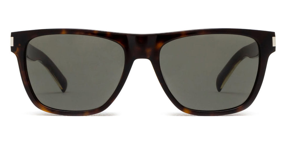 Saint Laurent® 619 SL 619 002 56 - Havana/Crystal / Gray Sunglasses
