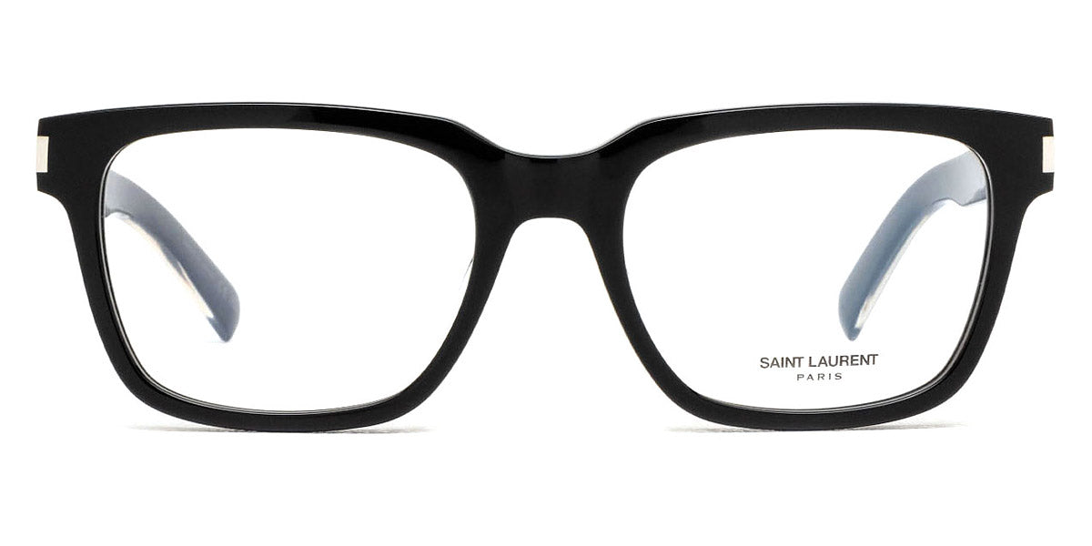 Saint Laurent® 621 SL 621 001 54 - Black/Crystal / Transparent AR Eyeglasses