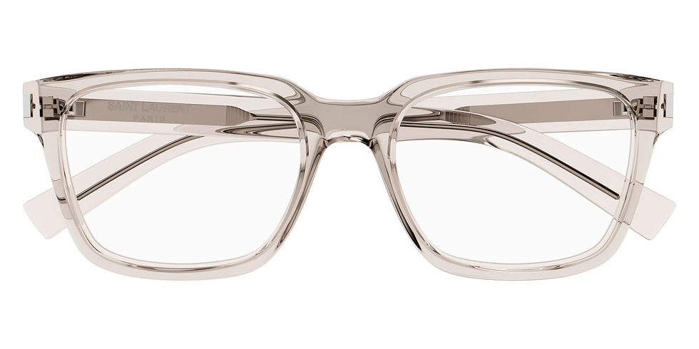 Saint Laurent® 621 SL 621 003 54 - Beige / Transparent AR Eyeglasses