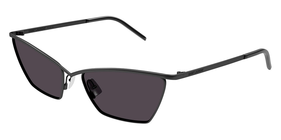 Saint Laurent® 637 SL 637 001 57 - Black / Black Sunglasses