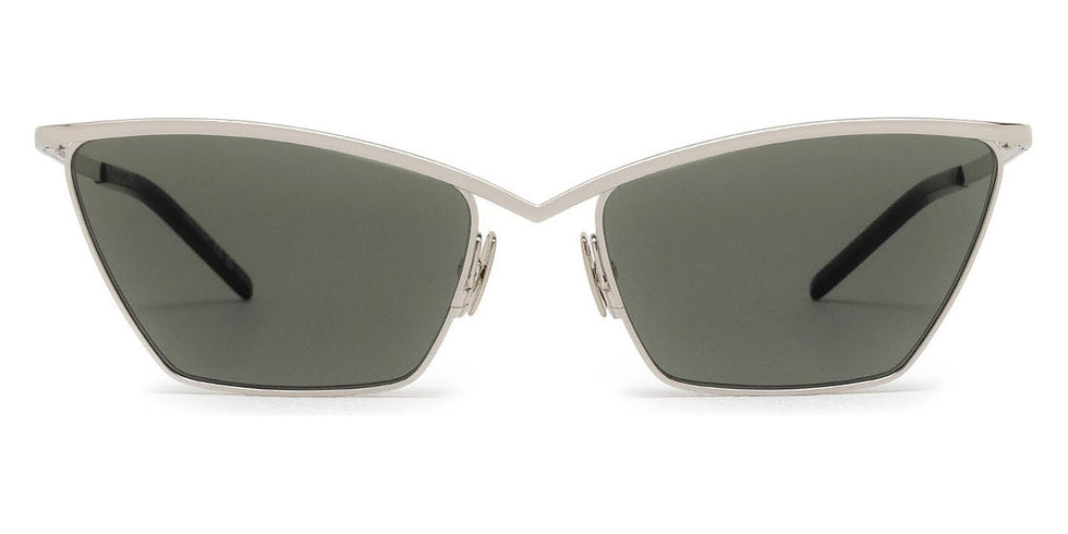 Saint Laurent® 637 SL 637 002 57 - Silver / Gray Sunglasses