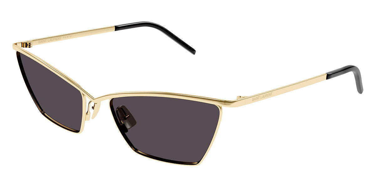 Saint Laurent® 637 SL 637 003 57 - Gold / Black Sunglasses