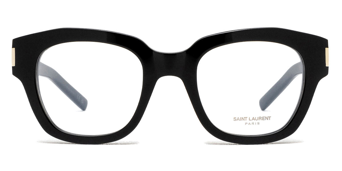 Saint Laurent® 640 SL 640 001 49 - Black / Transparent AR Eyeglasses