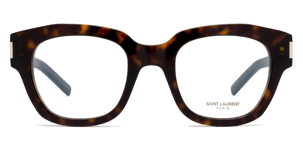 Saint Laurent® 640 SL 640 002 49 - Havana / Transparent AR Eyeglasses