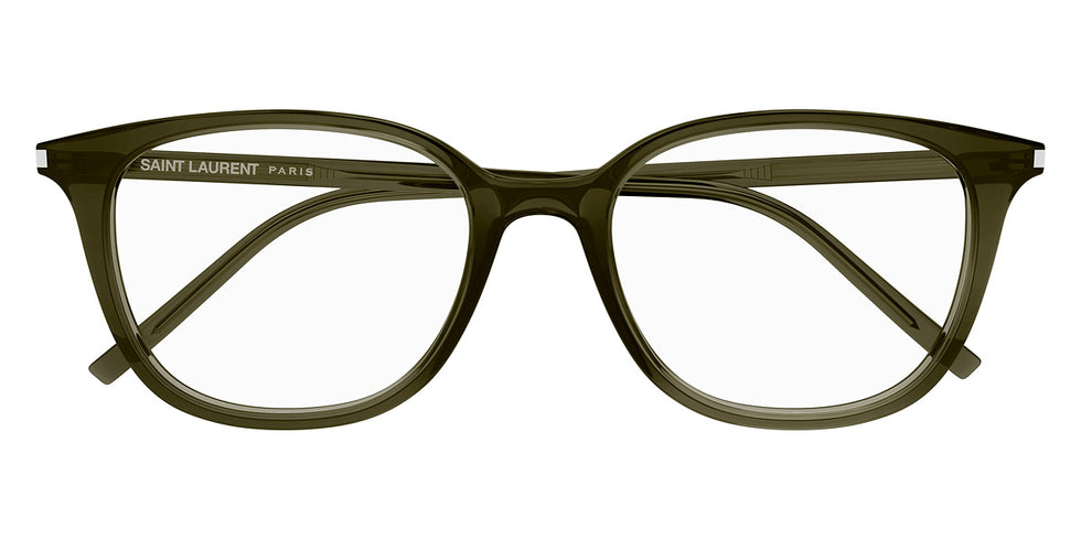Saint Laurent® 644/F SL 644/F 005 52 - Green Eyeglasses