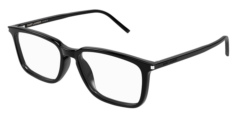 Saint Laurent® 645/F SL 645/F 001 55 - Black Eyeglasses