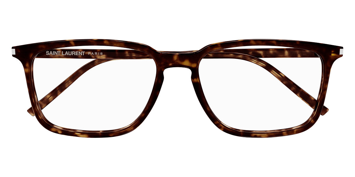 Saint Laurent® 645/F SL 645/F 002 55 - Havana Eyeglasses
