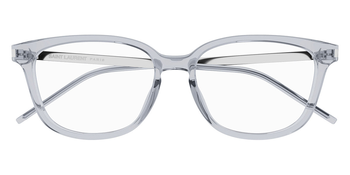 Saint Laurent® 648/F SL 648/F 003 54 - Gray/Silver 003 Eyeglasses