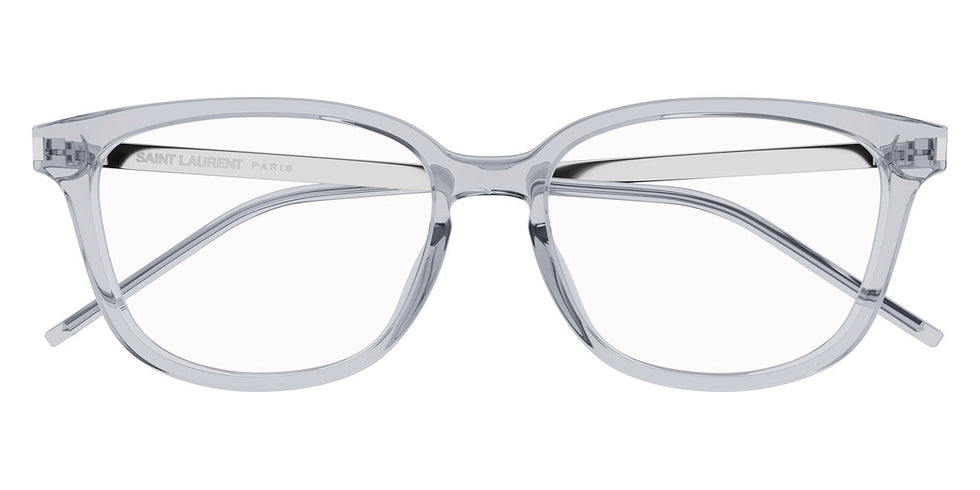 Saint Laurent® 648/F SL 648/F 003 54 - Gray/Silver 003 Eyeglasses