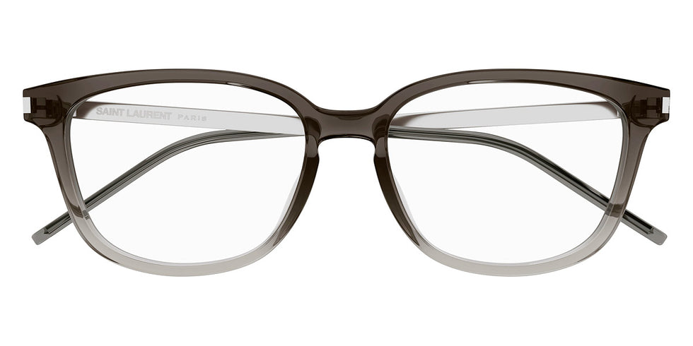 Saint Laurent® 648/F SL 648/F 004 54 - Gray/Silver 004 Eyeglasses