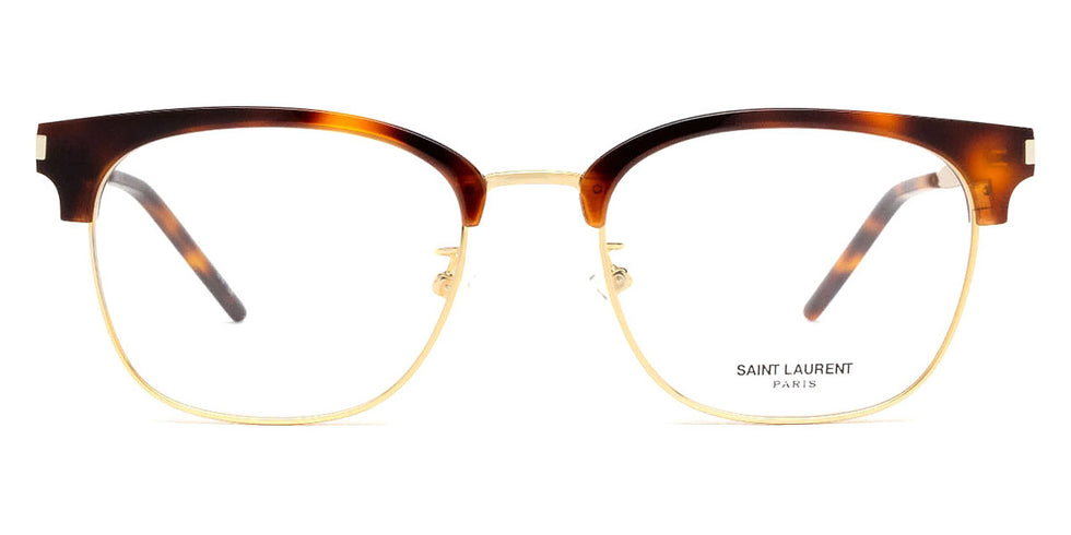 Saint Laurent® 649/F SL 649/F 002 54 - Havana/Gold Eyeglasses