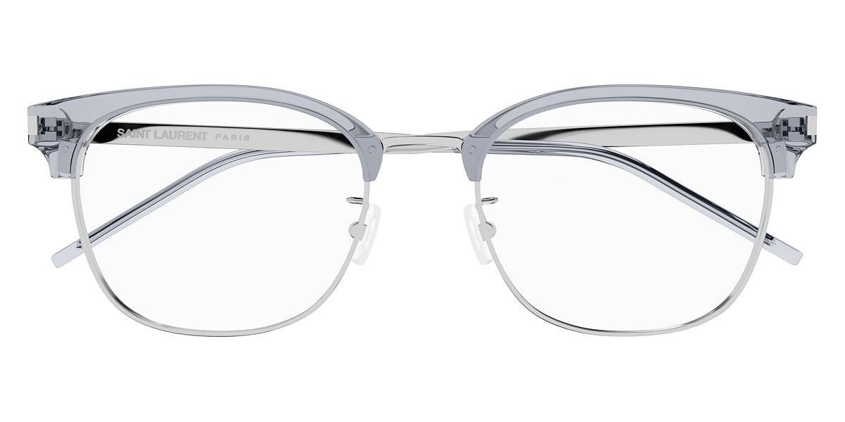 Saint Laurent® 649/F SL 649/F 003 54 - Gray/Silver 003 Eyeglasses